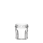 Image de Bocal en verre Ménage 44 ml 9 facettes TO48 transparent